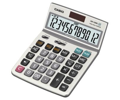 Casio Calculator , Model - DW120 - Al Masam Stationery LLC Main image