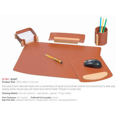 AMS- DT - 607 - ELQAT - 5 Item Desk Set - Al Masam Stationery LLC