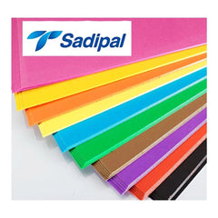 SADIPAL Sirio Card Board Colour Sheets-50x65cm-170 GMS-Orange - Al Masam Stationery LLC