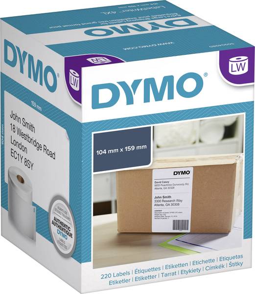 DYMO XL SHIPPING LABEL 104/159  220Lab - Al Masam Stationery LLC