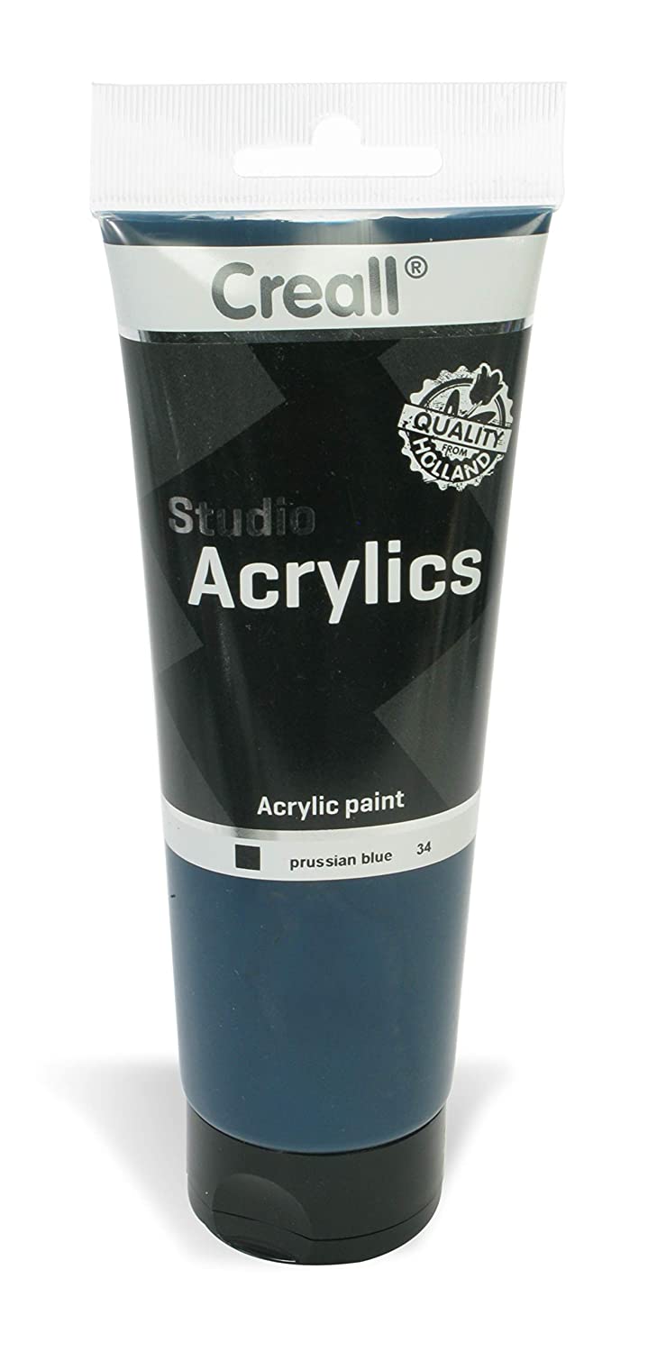 Creall ACRYLICS STUDIO TUBE 250ml 34 Prusian Blue - Al Masam Stationery LLC Main image