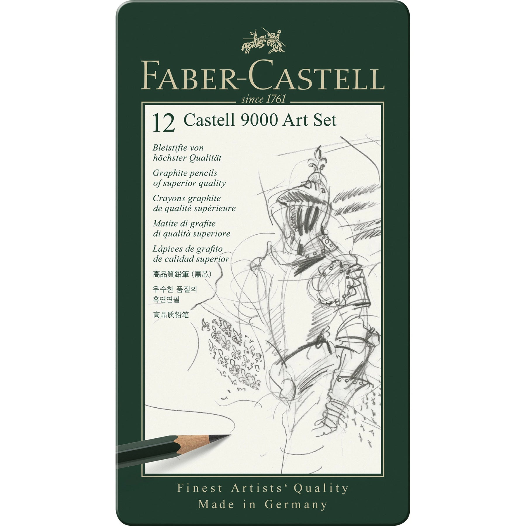 FABER-CASTELL Graphite Pencil Castell 9000 Art Set - Al Masam Stationery LLC