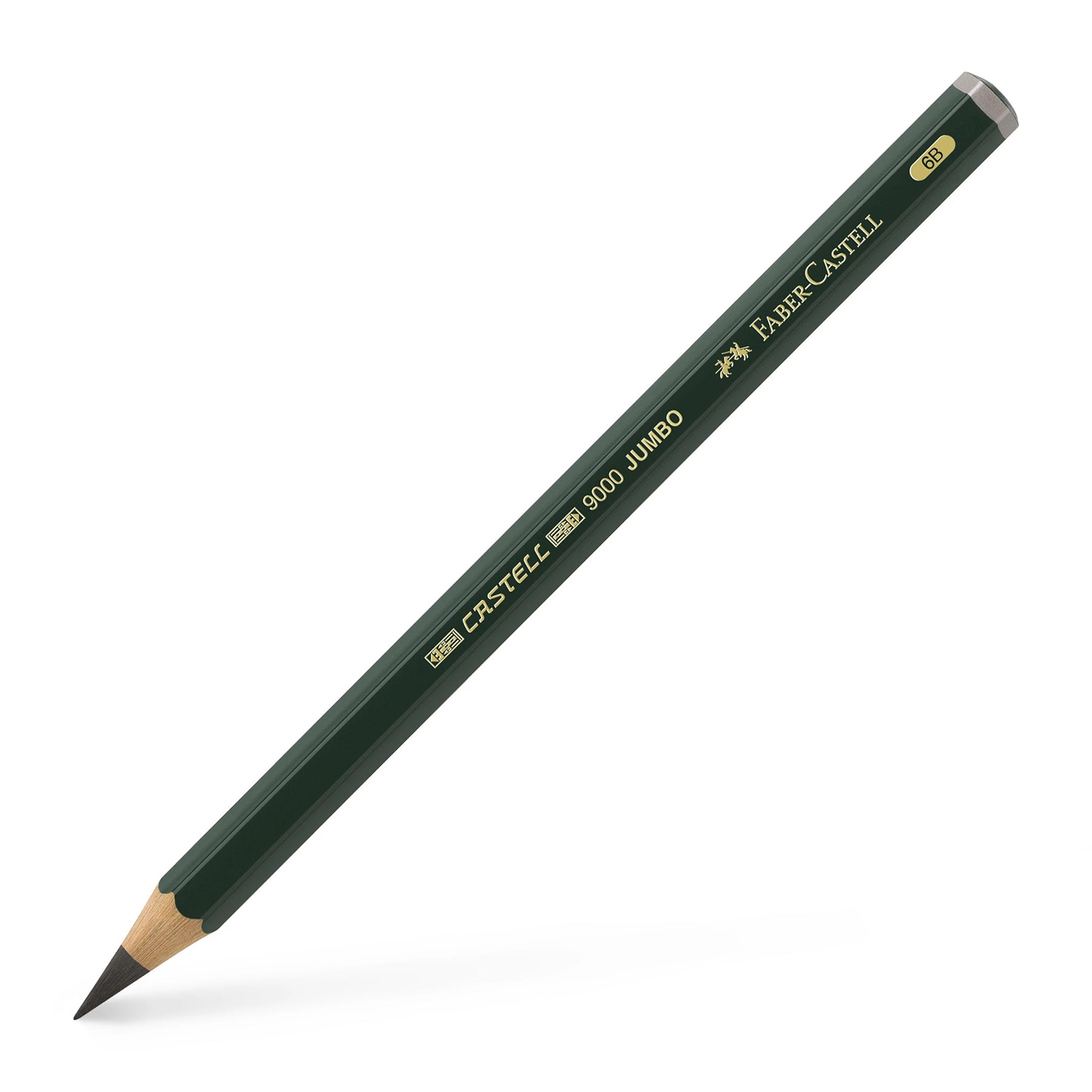 FABER-CASTELL Graphite pencil CASTELL 9000 Jumbo 6B - Al Masam Stationery LLC