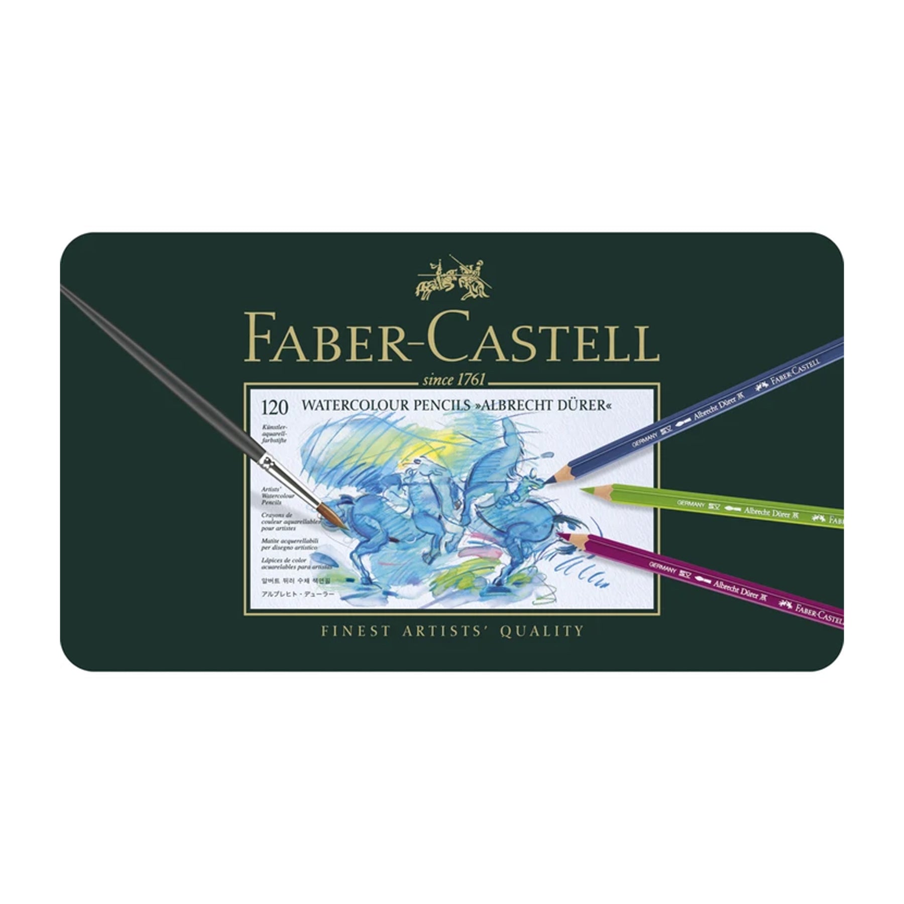 FABER-CASTELL Albrecht Durer Artists Water Color Pencils - (Pack of 120) - Al Masam Stationery LLC