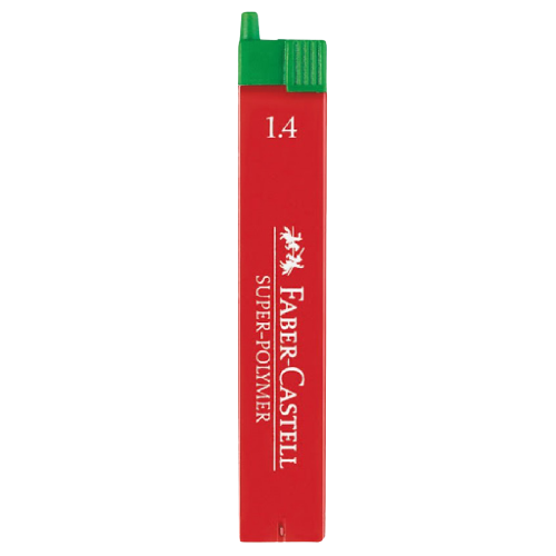 FABER-CASTELL Super-Polymer Fineleads 1.4mm L2W Blister Card - Al Masam Stationery LLC