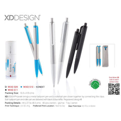 AMS-WIXD-509 - KONEKT (XD Design - Plastic pens) - Al Masam Stationery LLC