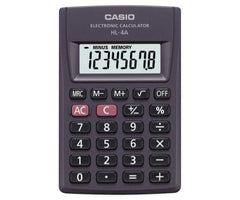 Casio Calculator Model : HL4A - Al Masam Stationery LLC