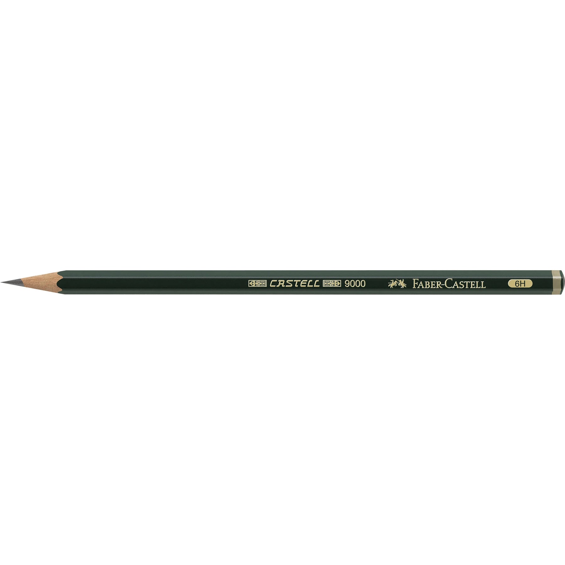 FABER-CASTELL GRAPHITE PENCIL CASTELL9000 6H - Al Masam Stationery LLC