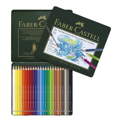 FABER-CASTELL Albrecht Durer Artists Water Color Pencils Tin of 24 colors - Al Masam Stationery LLC