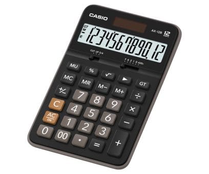 Casio Calculator Model : AX-12B - Al Masam Stationery LLC Main image