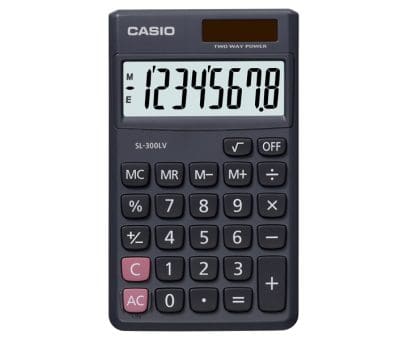 Casio Calculator , Model - SL300L - Al Masam Stationery LLC Main image