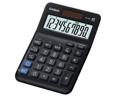 Casio Calculator Model : MS-10F - Al Masam Stationery LLC Main image