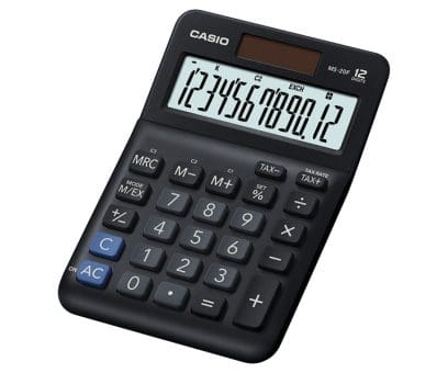 Casio Calculator Model : MS-20F - Al Masam Stationery LLC Main image