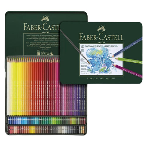 FABER-CASTELL Albrecht Durer Artists Water Color Pencils - (Pack of 120) - Al Masam Stationery LLC