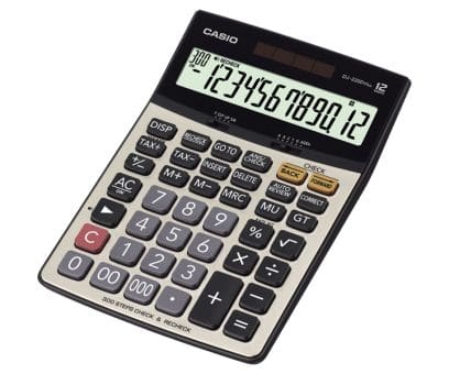 Casio Calculator Model : DJ220 D+ Main image