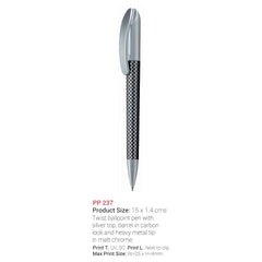 AMS- PP 237 UMA Pen with Carbon Look - Al Masam Stationery LLC