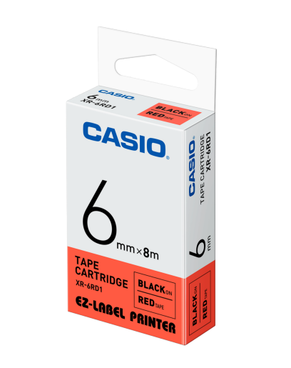 Casio Tape Cartridge Model : XR-6RD - Al Masam Stationery LLC Main image