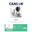 Canson 1557 Drawing Pad A4 180gsm 30 Sheets White Artist Paper