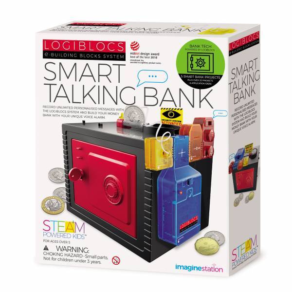 Imagine Station Logiblocs Smart Talking Bank Kit - Al Masam Stationery LLC