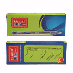 Signature Matte Blu (SMB) (Retractable ball point pen) - Al Masam Stationery LLC