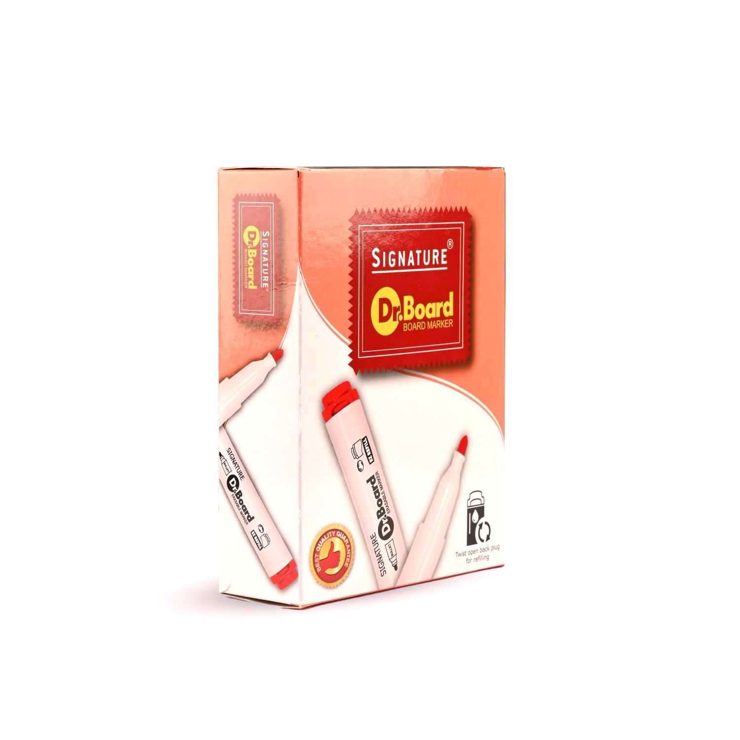Signature Dr Board (SDB) (The White Board Marker) - Red | Pack Containin 10 Piece Secondary image