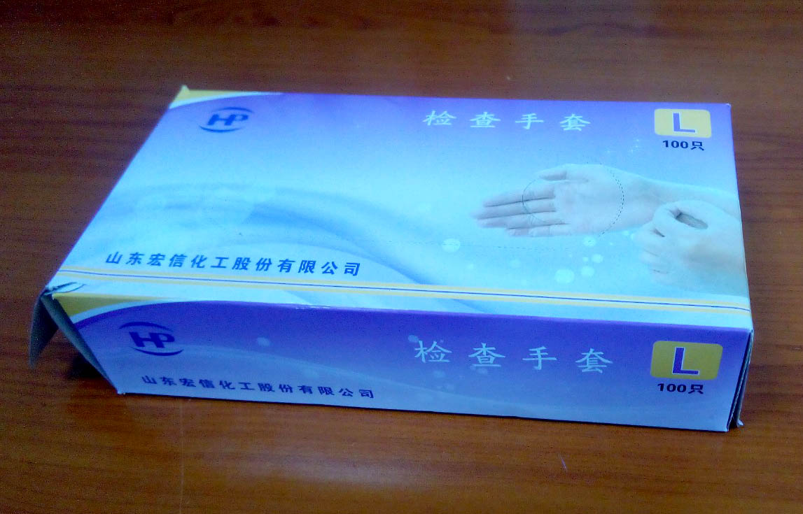 Vinyl Disposable Gloves (Large) - Powder Free - Al Masam Stationery LLC