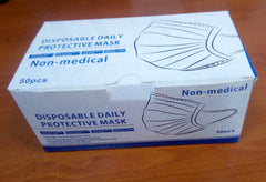 Disposable Daily Protective Mask - 3Ply - Al Masam Stationery LLC