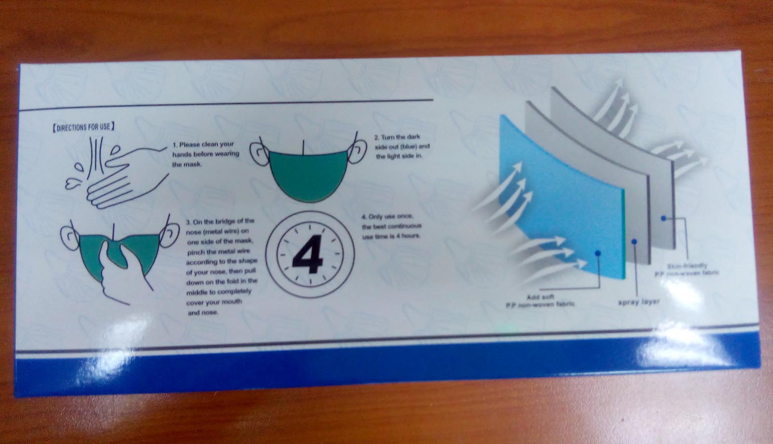 Disposable Daily Protective Mask - 3Ply - Al Masam Stationery LLC