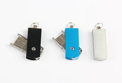 Full Colour Metal Swivel USB - Al Masam Stationery LLC