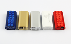 AMS-AK-168 - Mini suction power banks (2600/ 5200/ 7800 mah) - with logo illumination option - Al Masam Stationery LLC