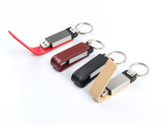 Leather Keychain USB - Model 4 - Al Masam Stationery LLC