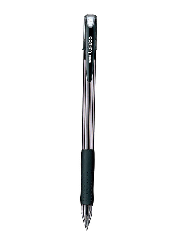 Mitsubishi Lakubo Ball Point Pen 1mm Black - Al Masam Stationery LLC Main image