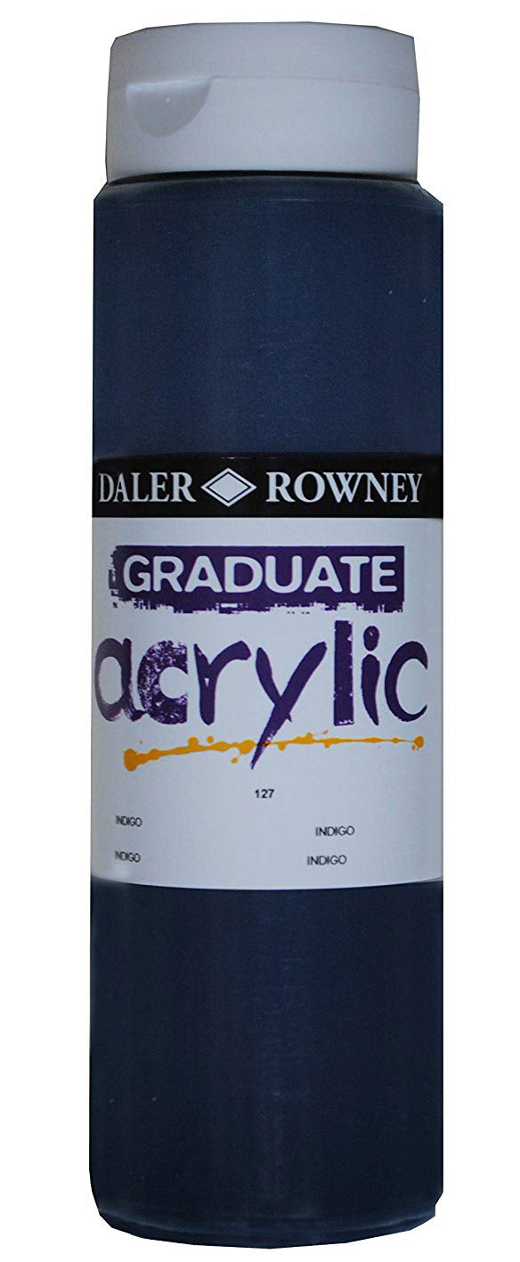 Daler Rowney Graduate Acrylic Color INDIGO - Al Masam Stationery LLC