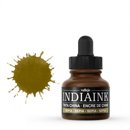 Vallejo Calligraphy Indian Ink - 30 ML - Al Masam Stationery LLC