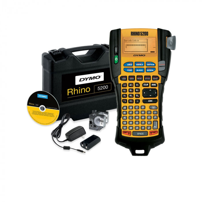 Industrial Label Maker DYMO RHINO 5200 HARD CASE KIT - Al Masam Stationery LLC