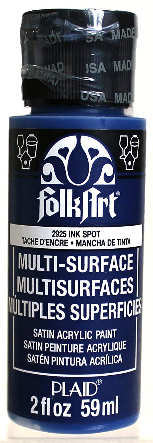 Folkart Multi-Surface Paint - Ink Spot - Al Masam Stationery LLC