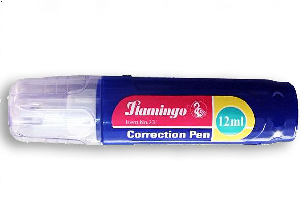 Correction Pen Flamingo 12ml - Al Masam Stationery LLC
