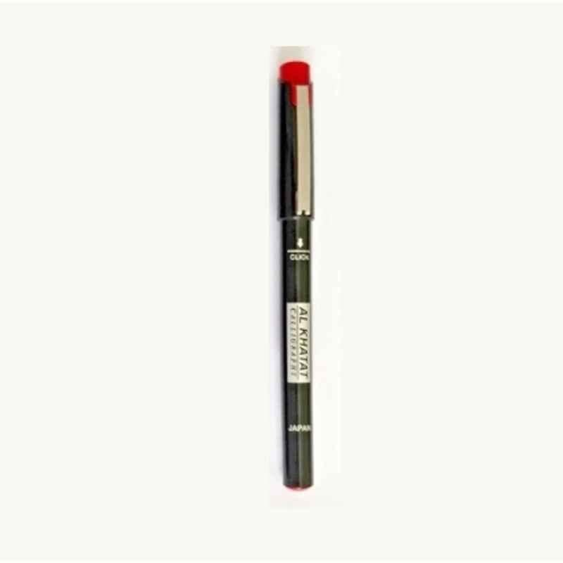 Al Khatat Calligraphy Pen 1.0 Red - Al Masam Stationery LLC