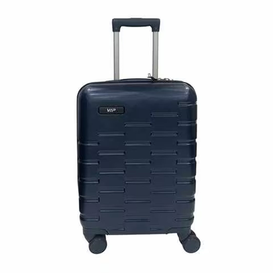 VIP Z-Plus 4 Double Wheel Hard Casing Cabin Trolley 28x49x70cm Medium Blue - Al Masam Stationery LLC