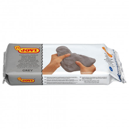 Jovi Air Hardening Clay Grey 1000g - Al Masam Stationery LLC Main image