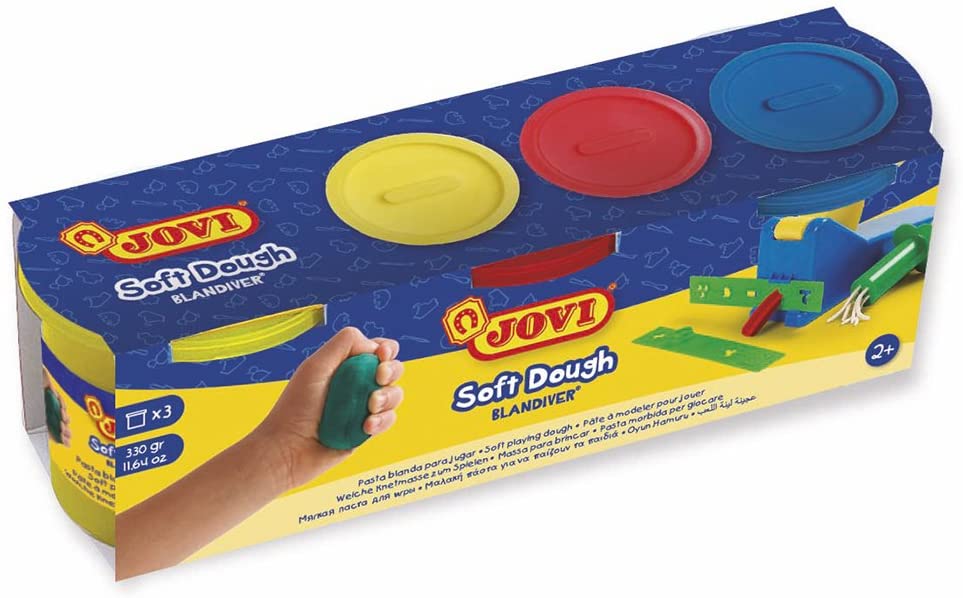 JOVI Soft Dough 125cc Assorted - Al Masam Stationery LLC Main image