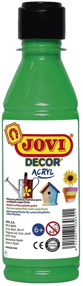JOVI DECOR BOTTLE OF 250 CC.  LIGHT GREEN - Al Masam Stationery LLC Main image