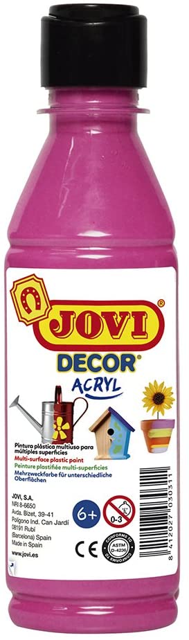 JOVI DECOR BOTTLE OF 250 CC.  MAGENTA - Al Masam Stationery LLC Main image