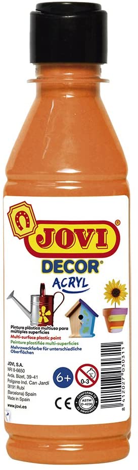 JOVI DECOR BOTTLE OF 250 CC.  ORANGE - Al Masam Stationery LLC Main image