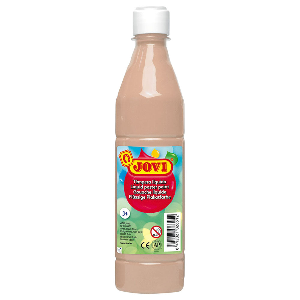 JOVI Liquid Poster Paint Bottle 500cc Flesh - Al Masam Stationery LLC Main image