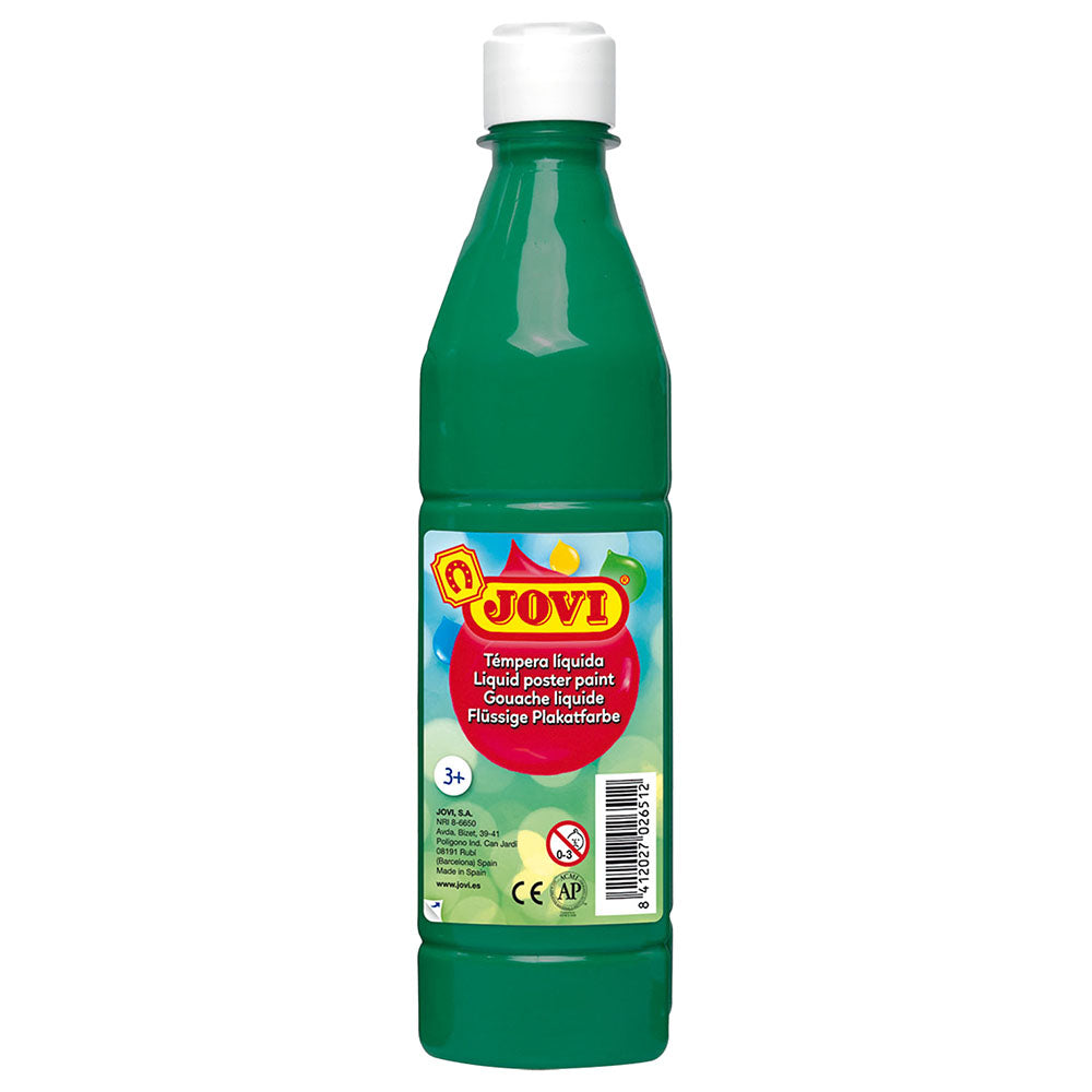 JOVI Liquid Poster Paint Bottle 500ml Dark Green - Al Masam Stationery LLC Main image