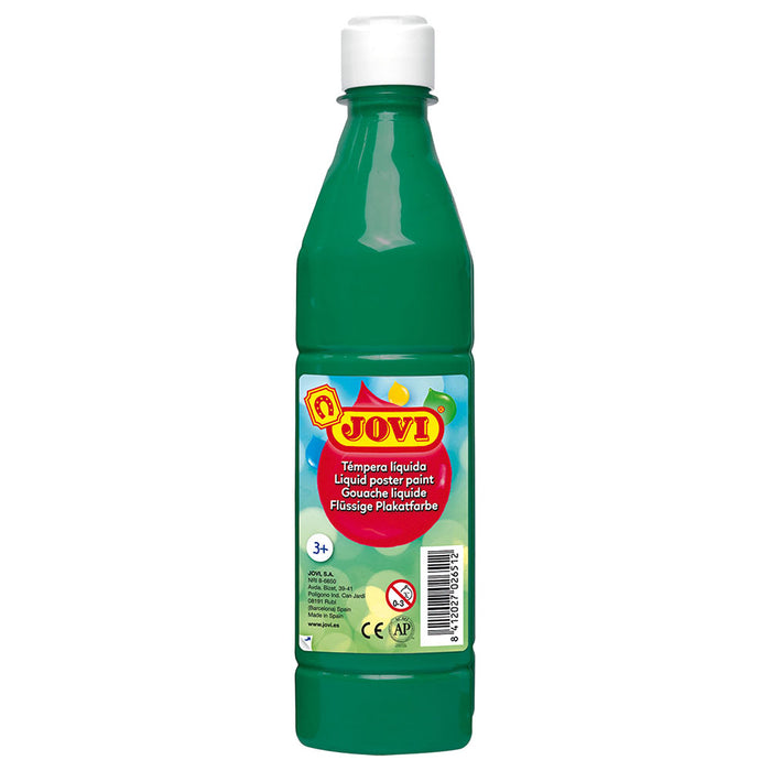 JOVI Liquid Poster Paint Bottle 500ml Dark Green - Al Masam Stationery LLC