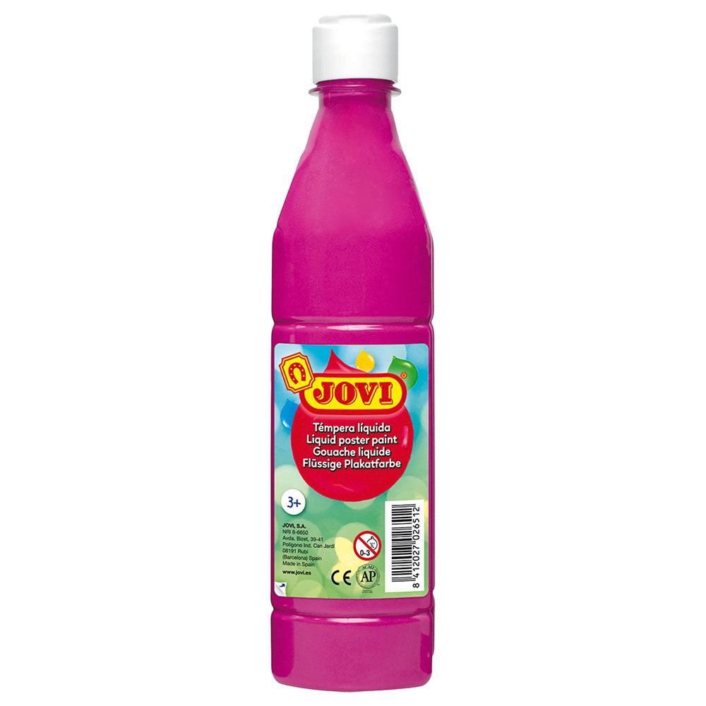 JOVI Liquid Poster Paint Bottle 500ml Magenta - Al Masam Stationery LLC Main image