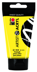 Marabu Artist Acryl, 919 Primary Yellow, 75 Ml - Al Masam Stationery LLC