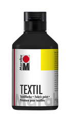 Marabu Textil, 073 Black, 250 Ml - Al Masam Stationery LLC